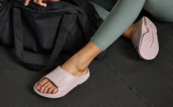 OOfos Women's OOahh Sport Flex Sandal - Stardust -Shoes Haven Sales Womens StardustFlex3