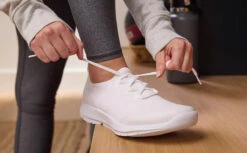 OOfos Women's OOmg Sport LS Low Shoe - White -Shoes Haven Sales Womens Wht2